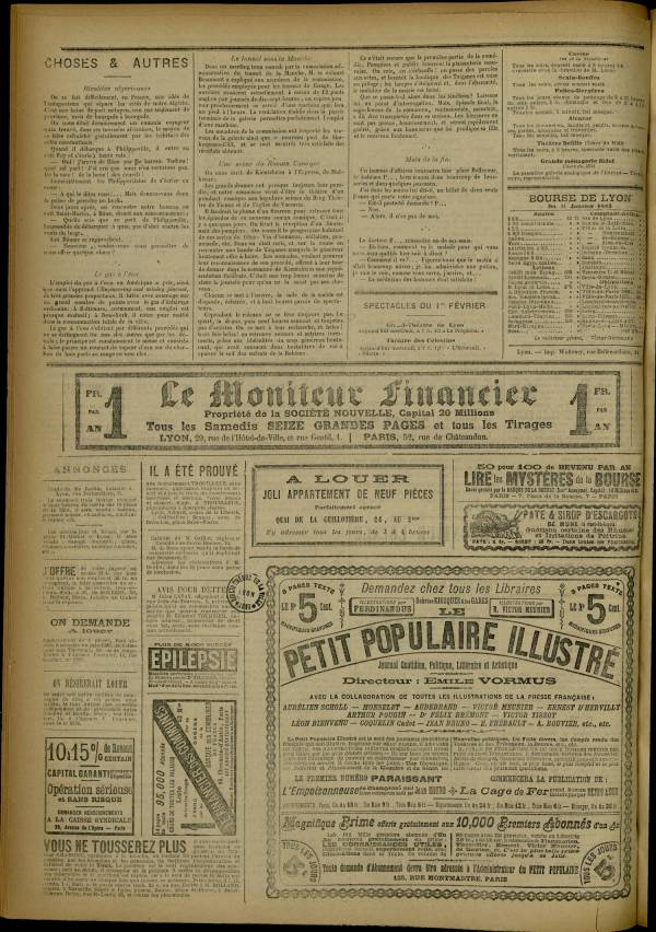 
						Affichage en mode lecture de la page
					