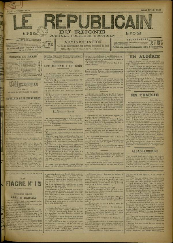 
						Affichage en mode lecture de la page
					