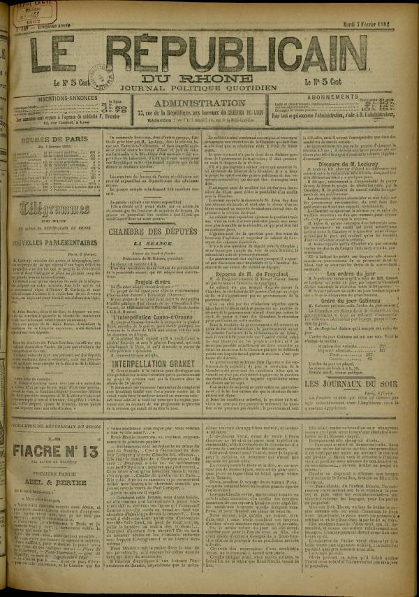 
						Affichage en mode lecture de la page
					