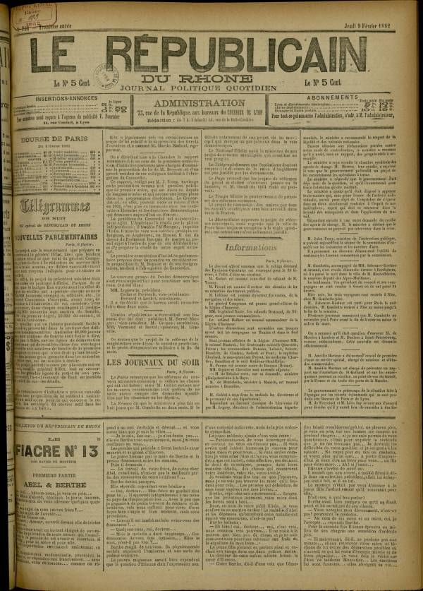 
						Affichage en mode lecture de la page
					