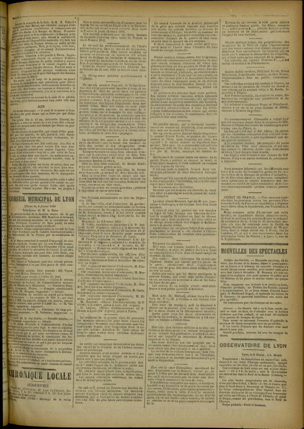 
						Affichage en mode lecture de la page
					