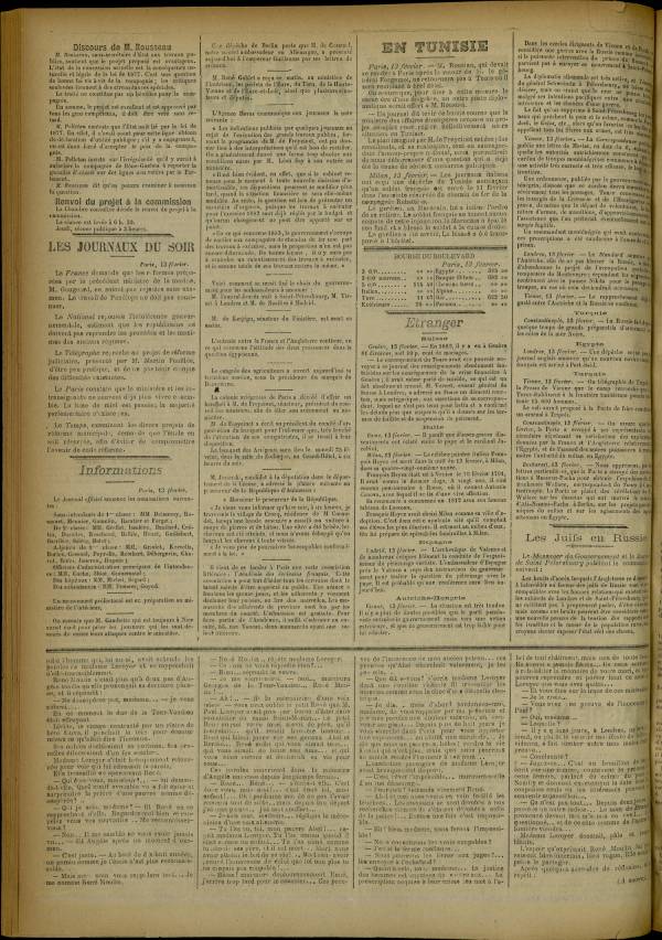 
						Affichage en mode lecture de la page
					