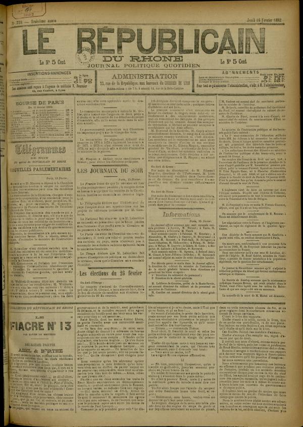 
						Affichage en mode lecture de la page
					