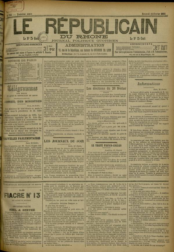 
						Affichage en mode lecture de la page
					