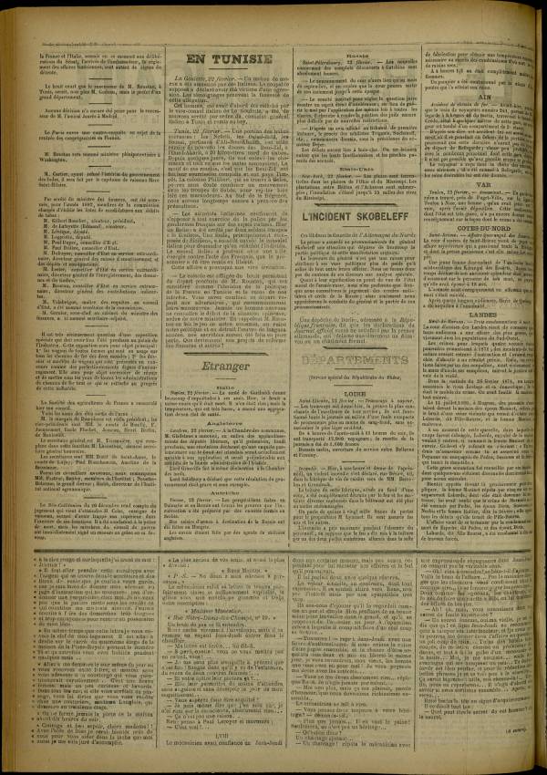 
						Affichage en mode lecture de la page
					