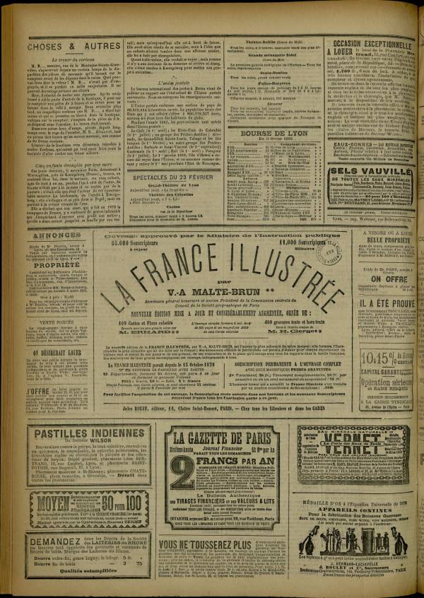 
						Affichage en mode lecture de la page
					