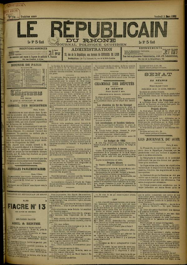 
						Affichage en mode lecture de la page
					