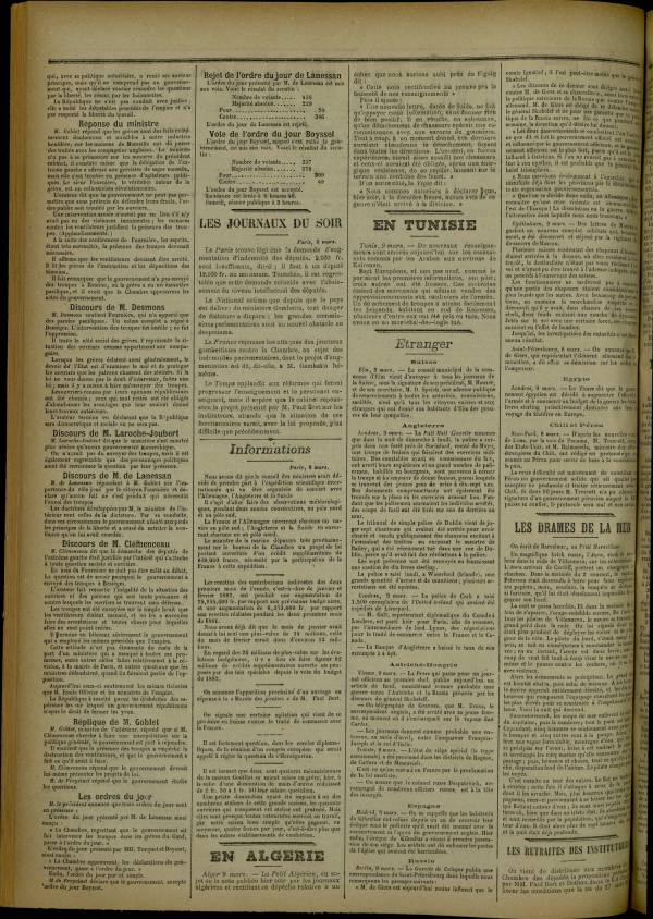 
						Affichage en mode lecture de la page
					