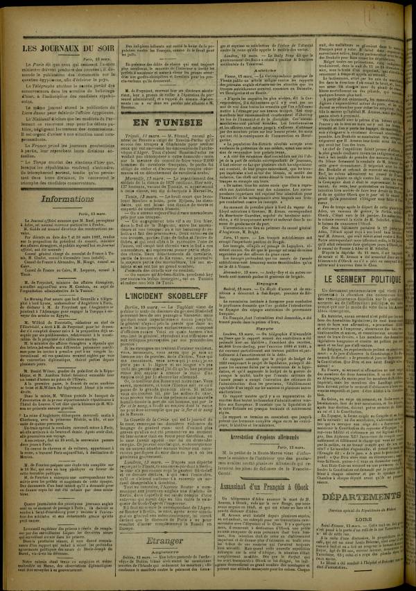 
						Affichage en mode lecture de la page
					