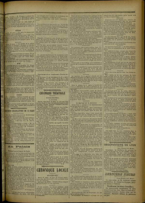 
						Affichage en mode lecture de la page
					