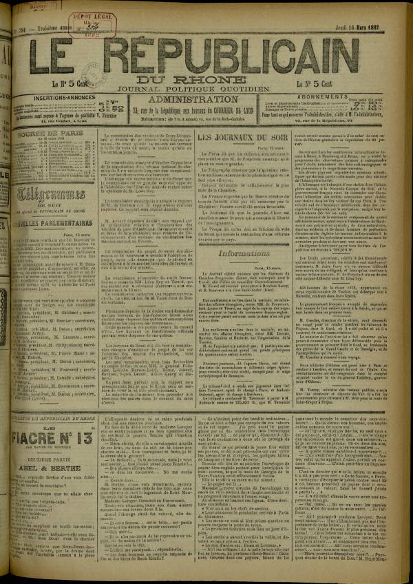 
						Affichage en mode lecture de la page
					