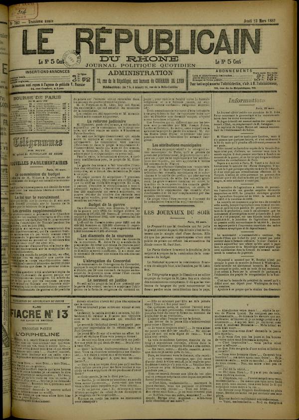 
						Affichage en mode lecture de la page
					