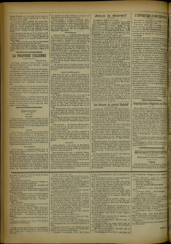 
						Affichage en mode lecture de la page
					