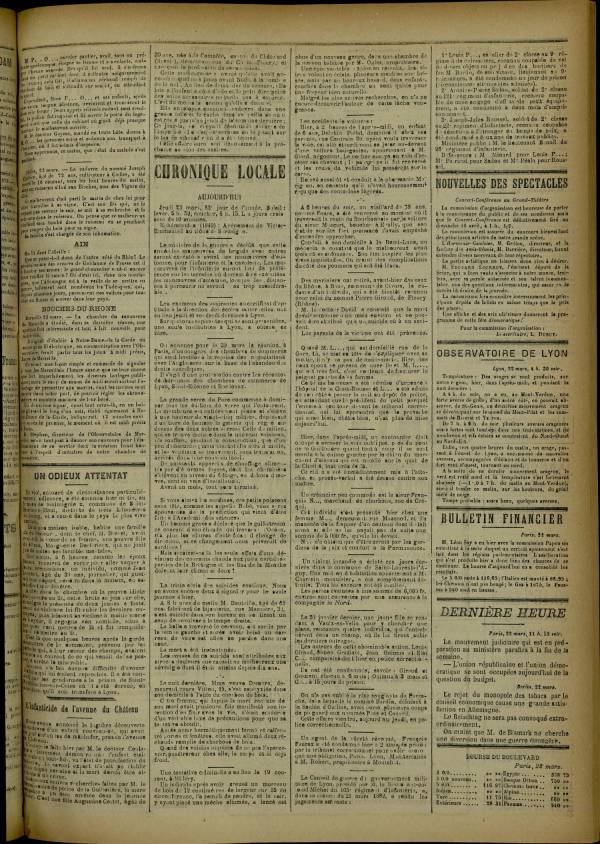 
						Affichage en mode lecture de la page
					