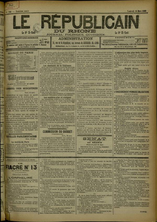 
						Affichage en mode lecture de la page
					