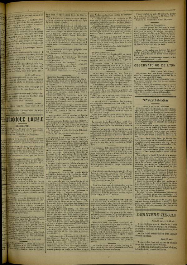 
						Affichage en mode lecture de la page
					