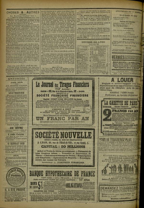 
						Affichage en mode lecture de la page
					