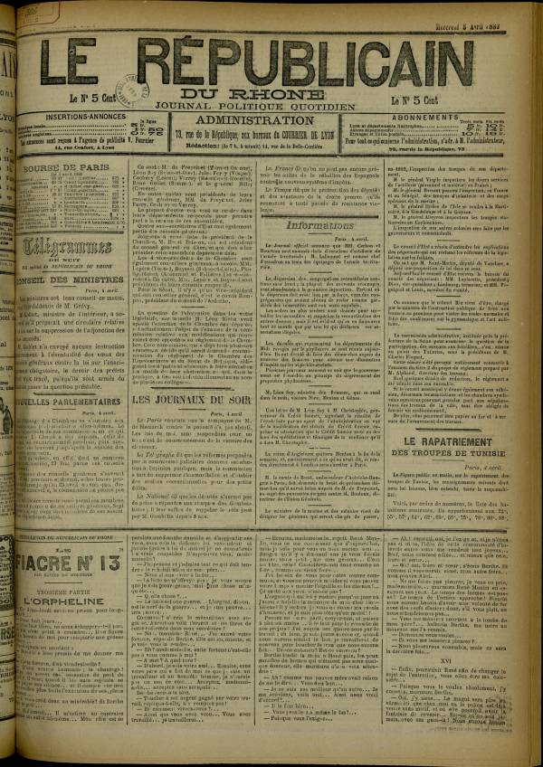 
						Affichage en mode lecture de la page
					