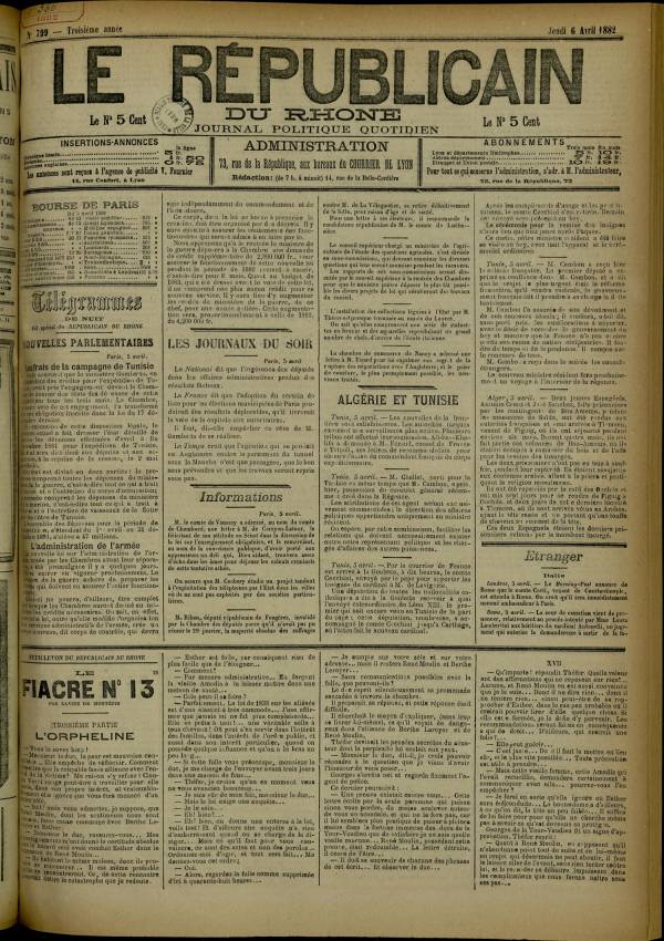 
						Affichage en mode lecture de la page
					