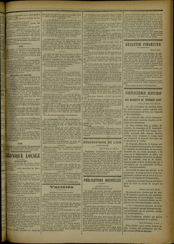 
						Affichage en mode lecture de la page
					