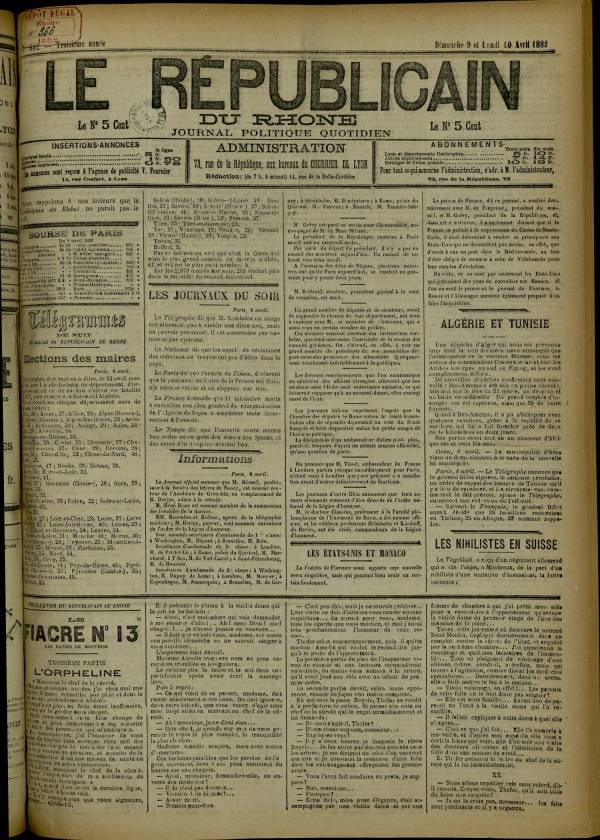 
						Affichage en mode lecture de la page
					