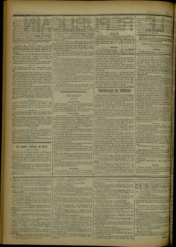 
						Affichage en mode lecture de la page
					