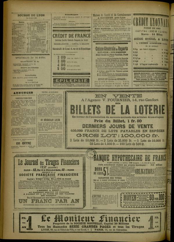 
						Affichage en mode lecture de la page
					