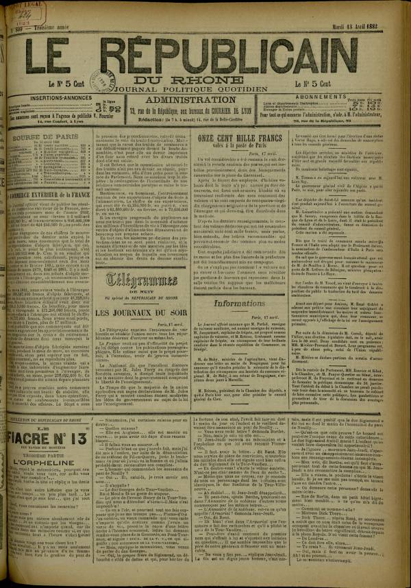 
						Affichage en mode lecture de la page
					