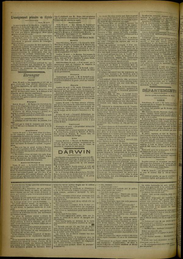 
						Affichage en mode lecture de la page
					