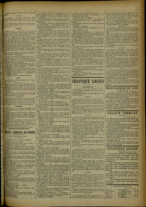 
						Affichage en mode lecture de la page
					