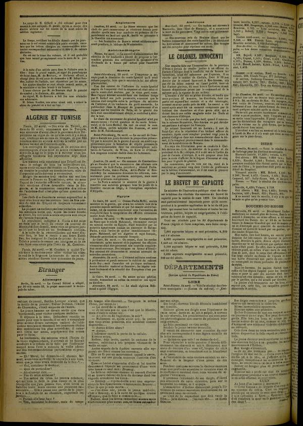 
						Affichage en mode lecture de la page
					