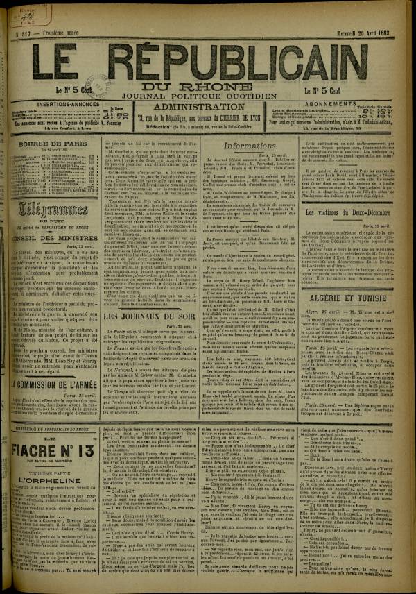 
						Affichage en mode lecture de la page
					