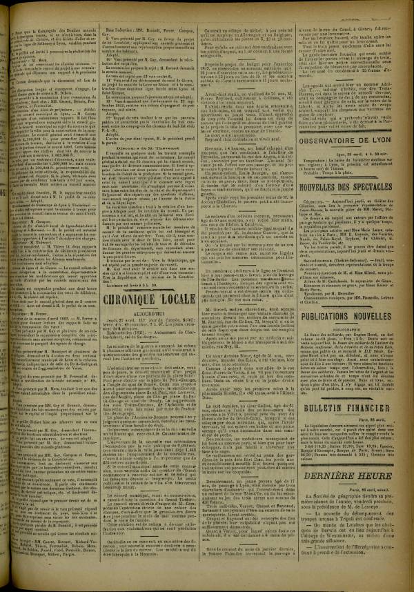 
						Affichage en mode lecture de la page
					