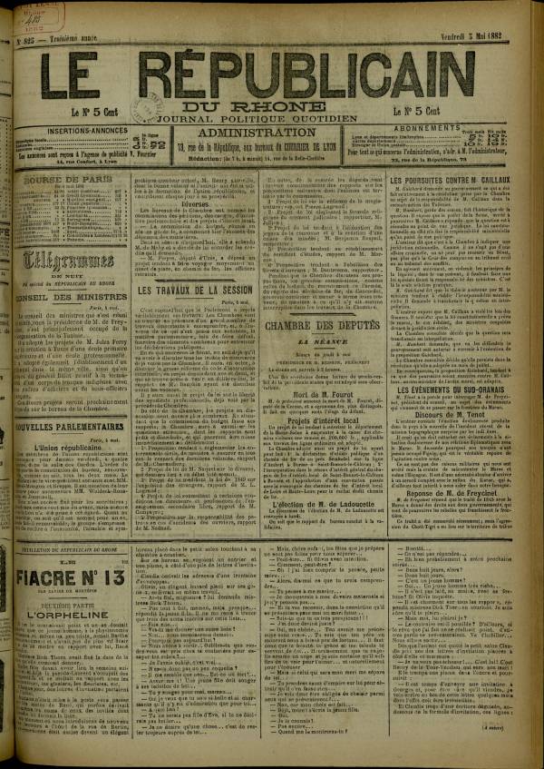 
						Affichage en mode lecture de la page
					