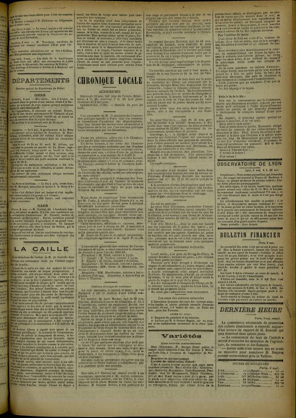 
						Affichage en mode lecture de la page
					