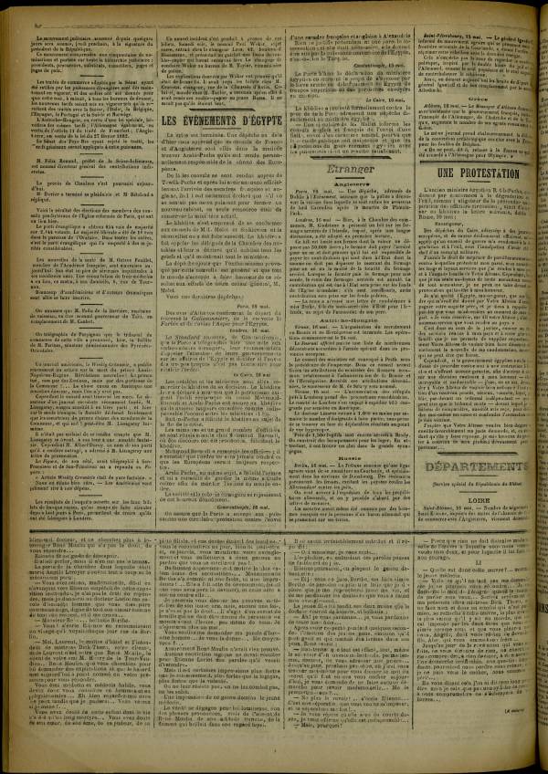 
						Affichage en mode lecture de la page
					