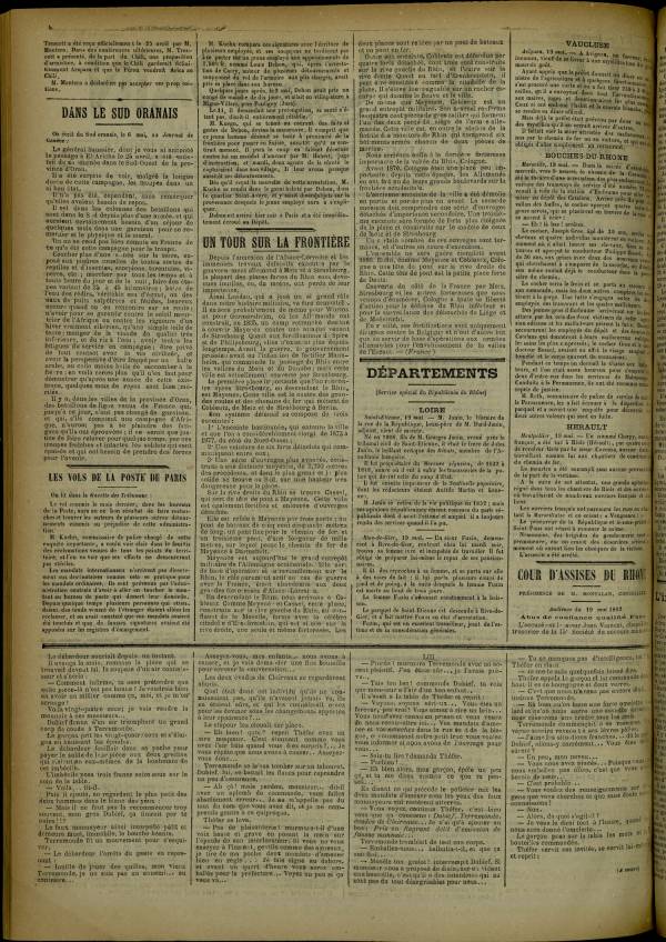 
						Affichage en mode lecture de la page
					