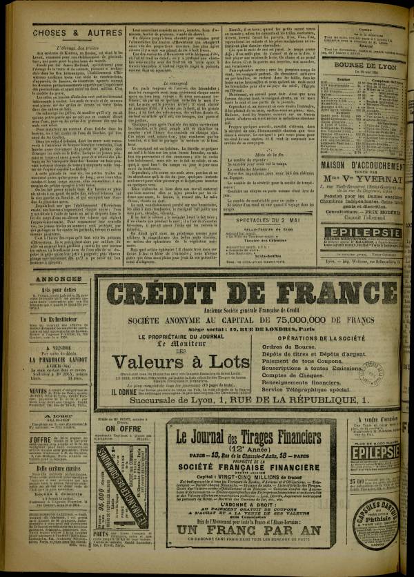 
						Affichage en mode lecture de la page
					