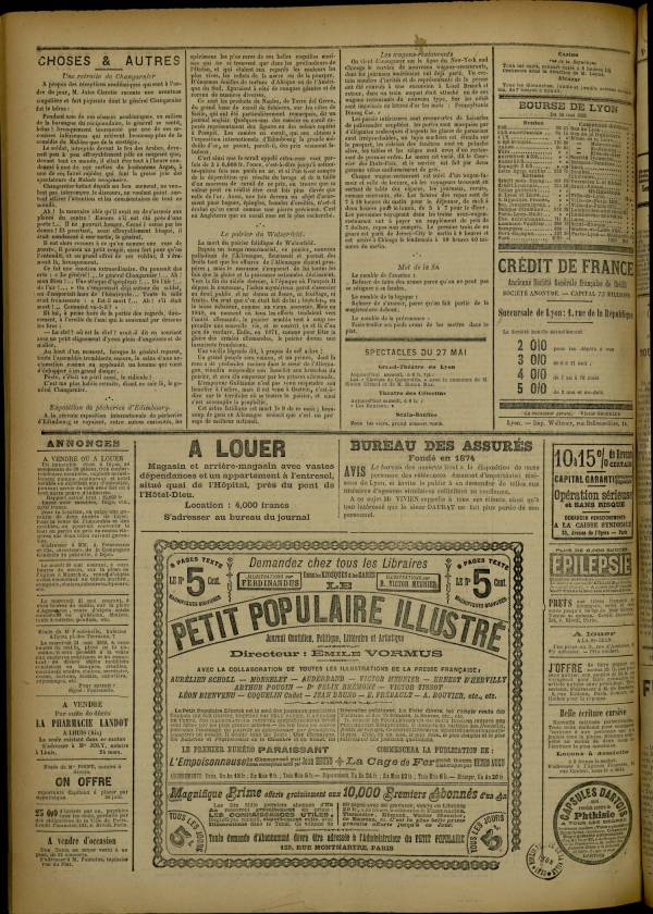 
						Affichage en mode lecture de la page
					