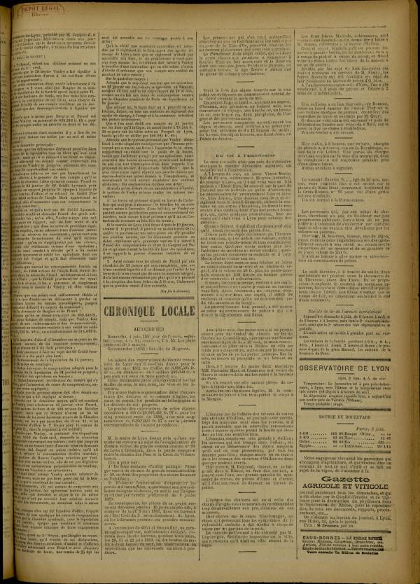 
						Affichage en mode lecture de la page
					