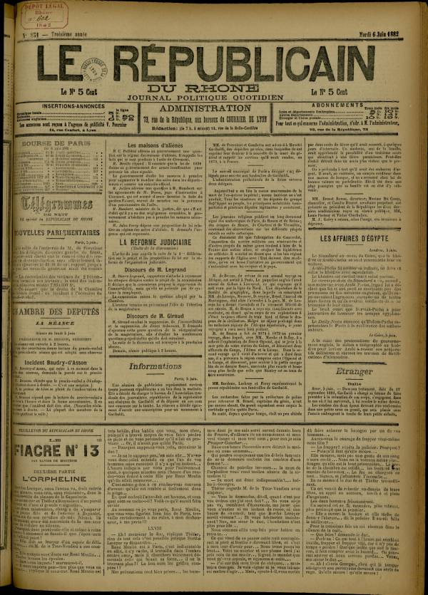 
						Affichage en mode lecture de la page
					