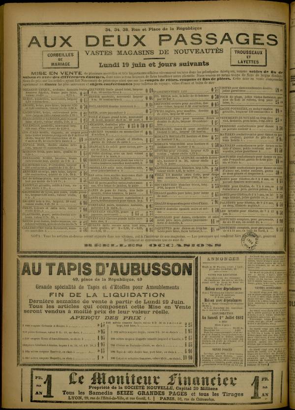 
						Affichage en mode lecture de la page
					