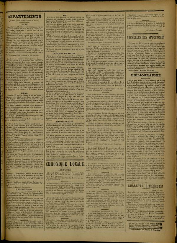 
						Affichage en mode lecture de la page
					