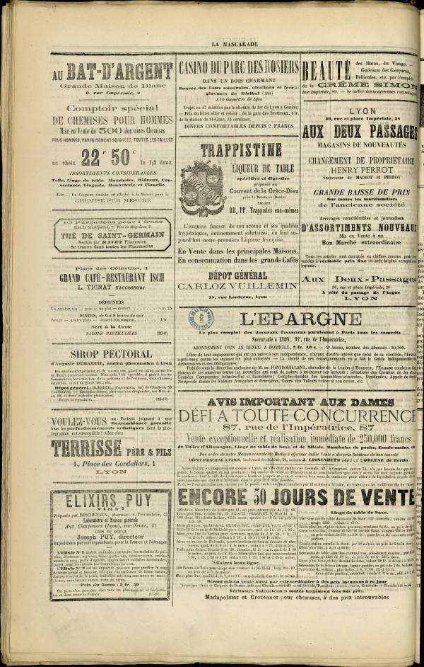 
						Affichage en mode lecture de la page
					