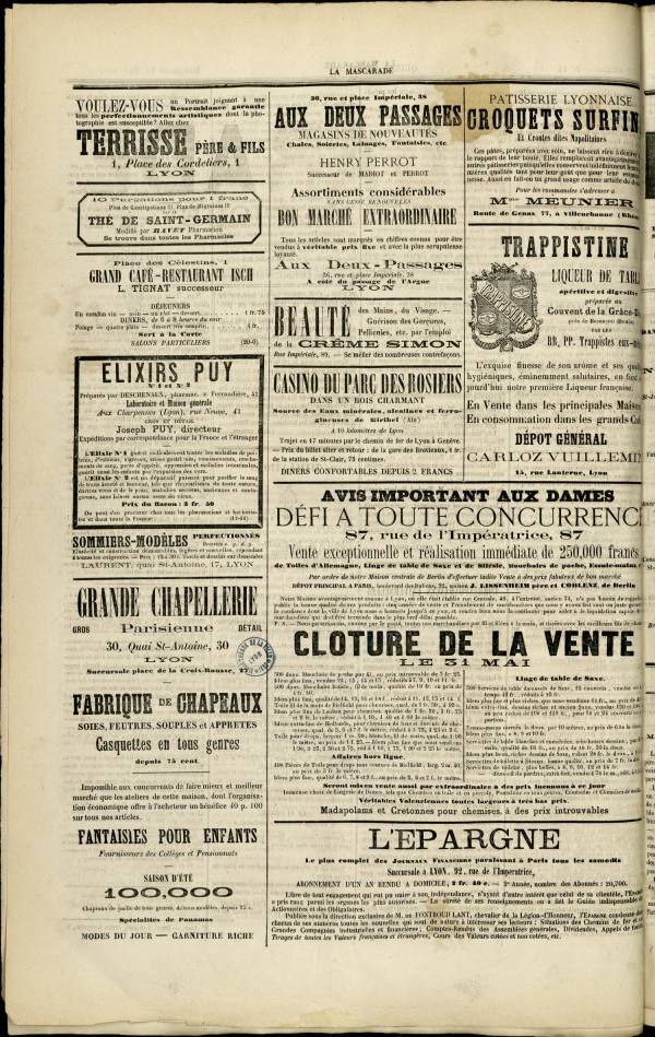 
						Affichage en mode lecture de la page
					