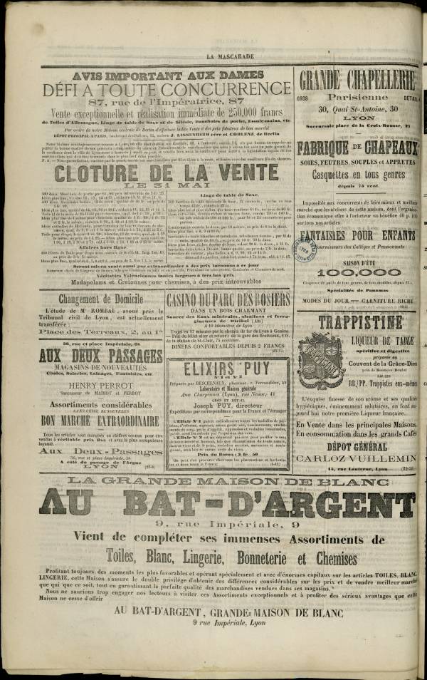 
						Affichage en mode lecture de la page
					