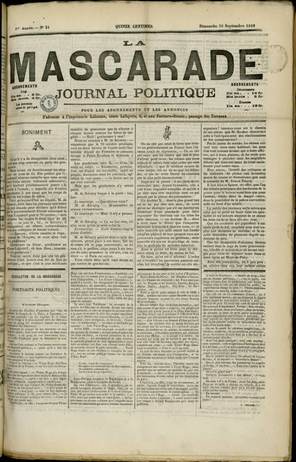 
						Affichage en mode lecture de la page
					