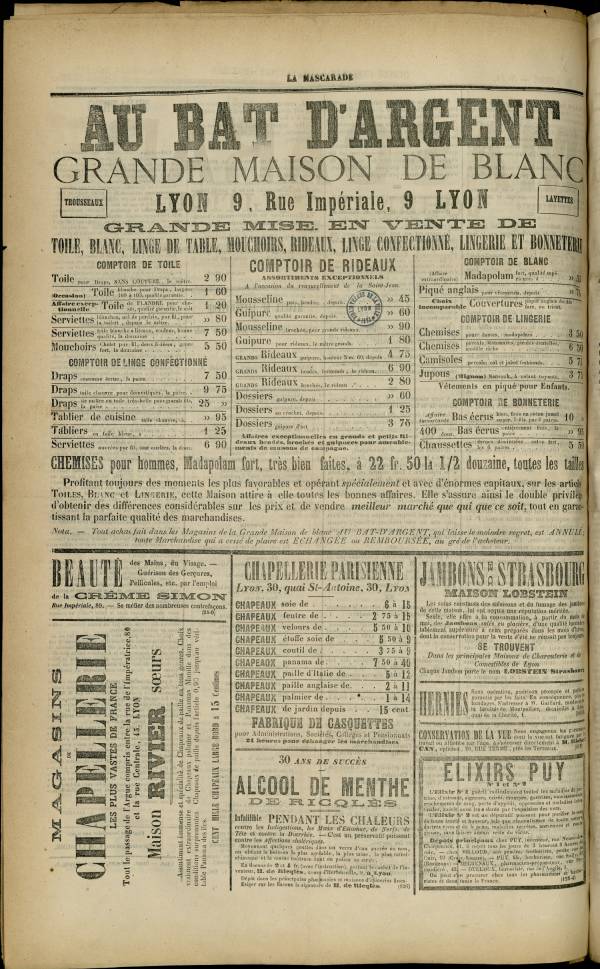 
						Affichage en mode lecture de la page
					