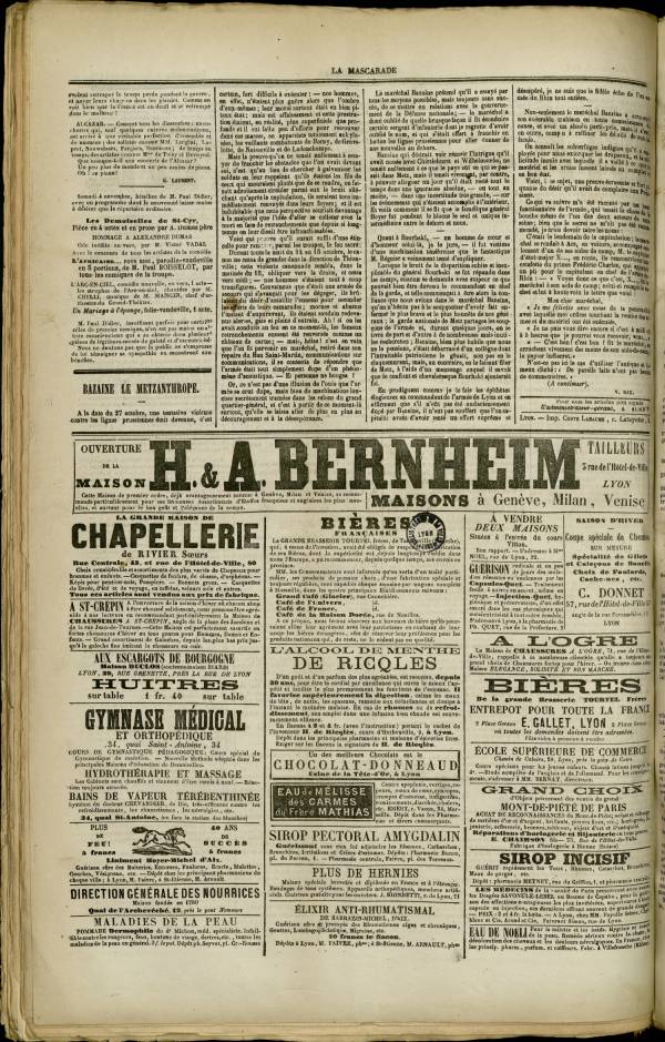 
						Affichage en mode lecture de la page
					