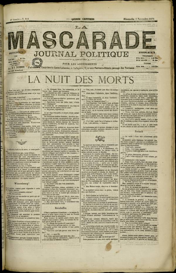
						Affichage en mode lecture de la page
					